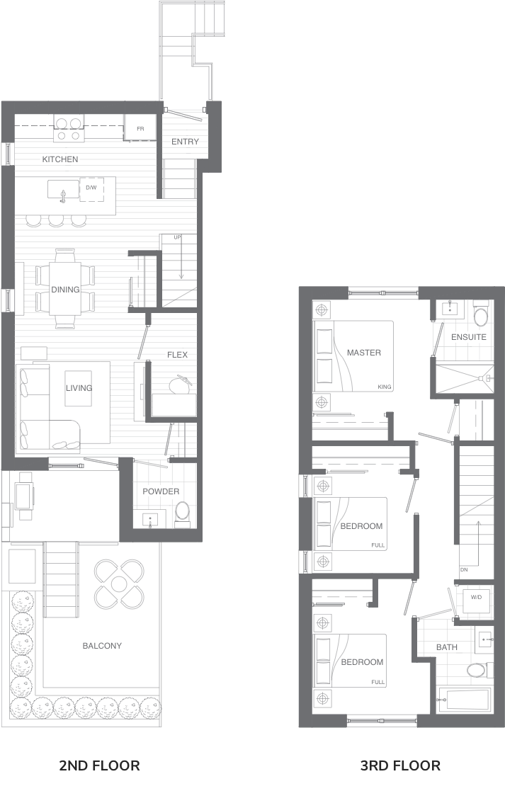 Plan F floorplan