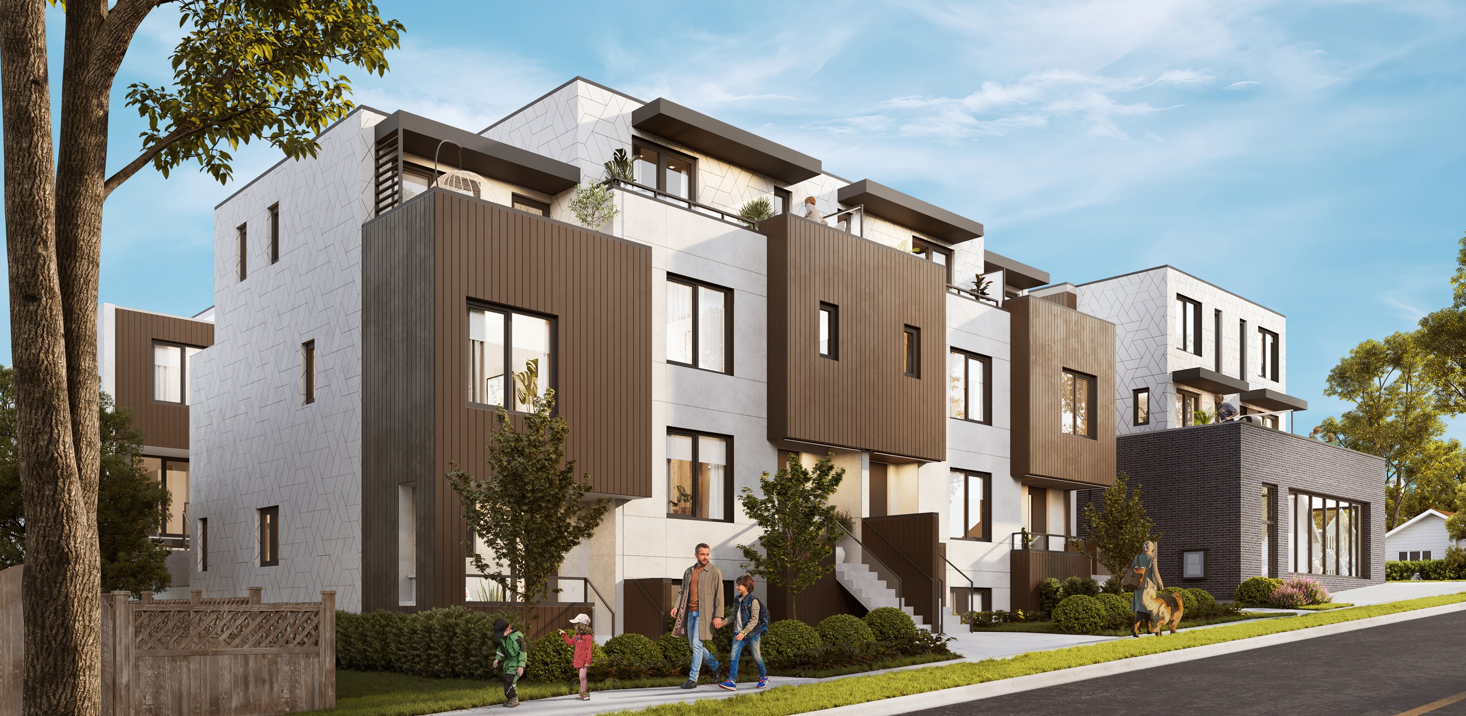 Lakewood townhomes exterior