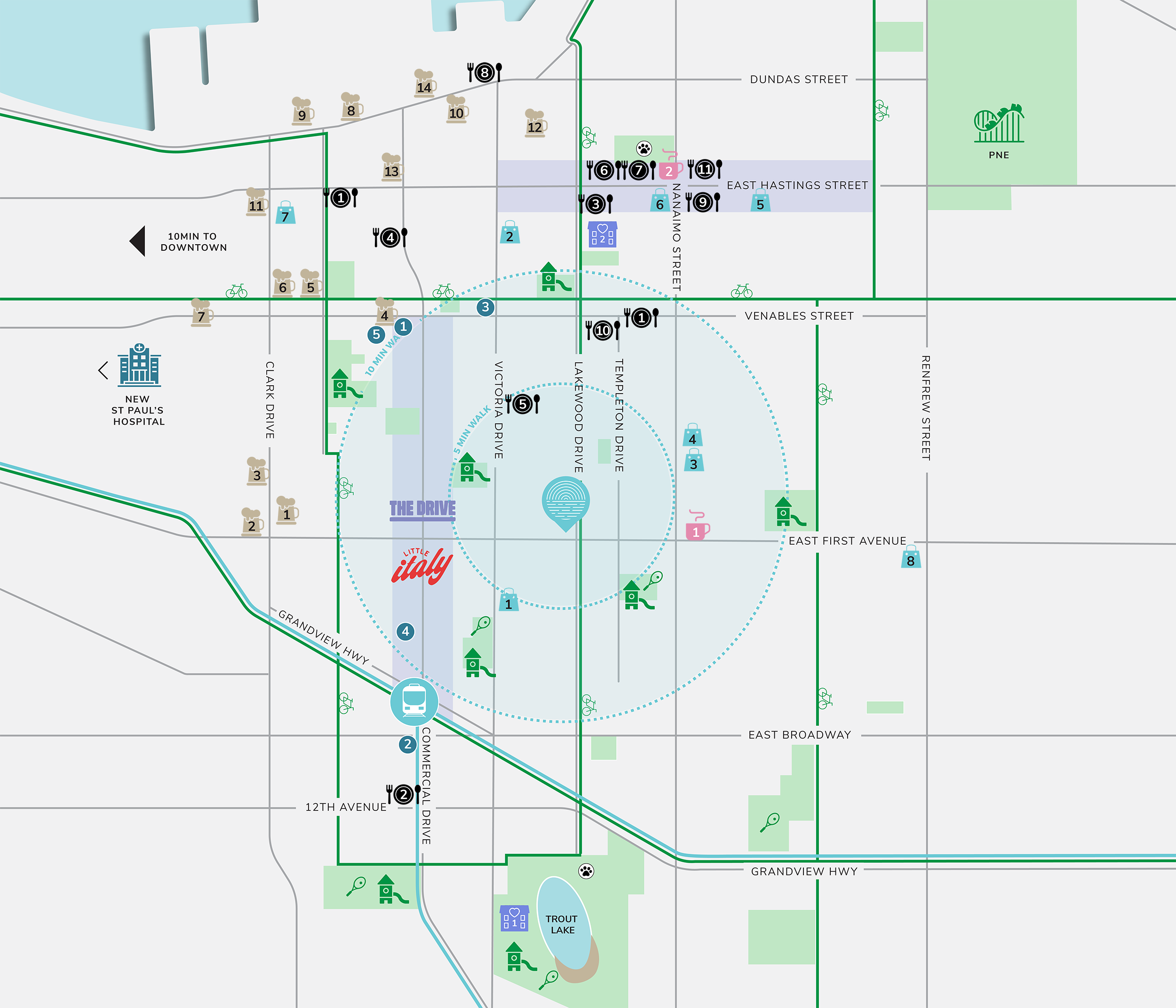 Neighbourhood map