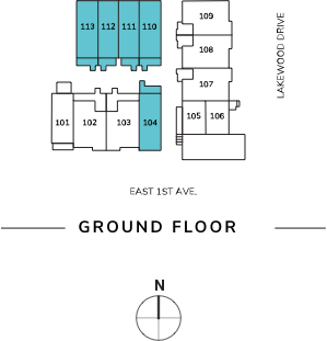Unit location within the building